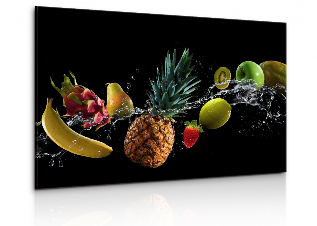 Obraz do kuchyn Letc ovoce 120x80  cm