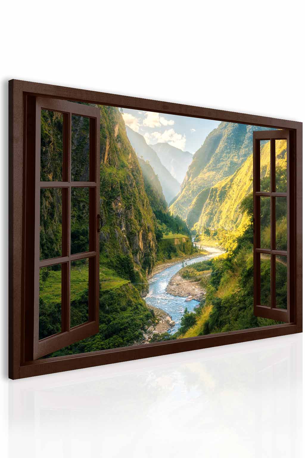 Obraz Fascinujc kaon za oknem 60x40  cm