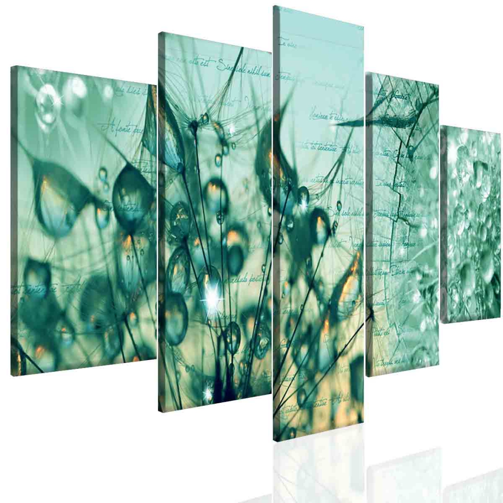 Obraz Krsa v kapkch rosy 150x70  cm, 5 dl