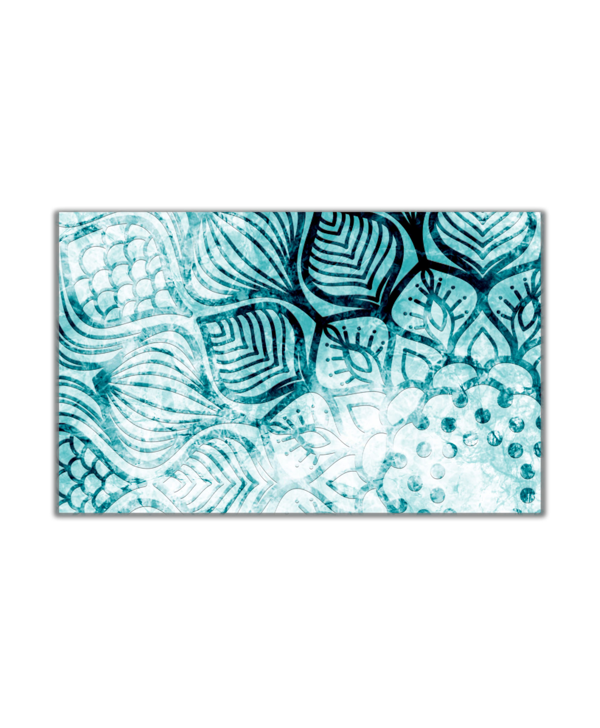 Obraz Ledové modrá mandala 50x30  cm