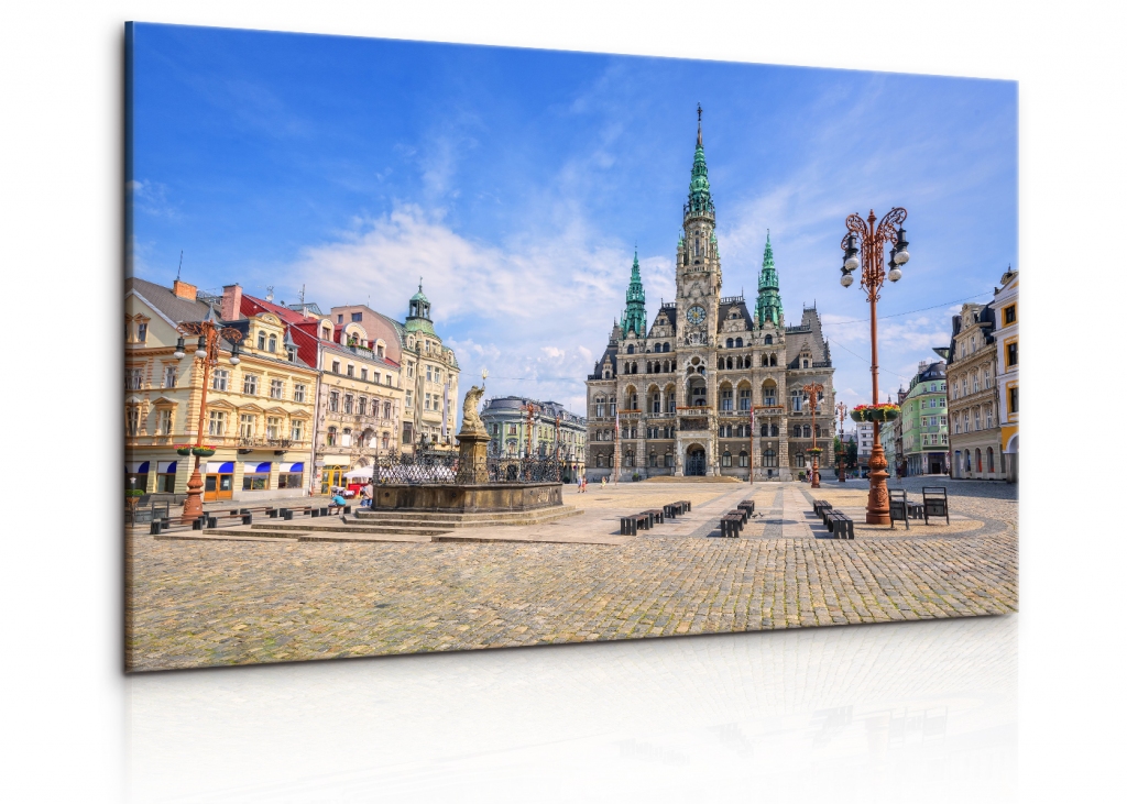 Obraz Libereck nmst 90x60  cm