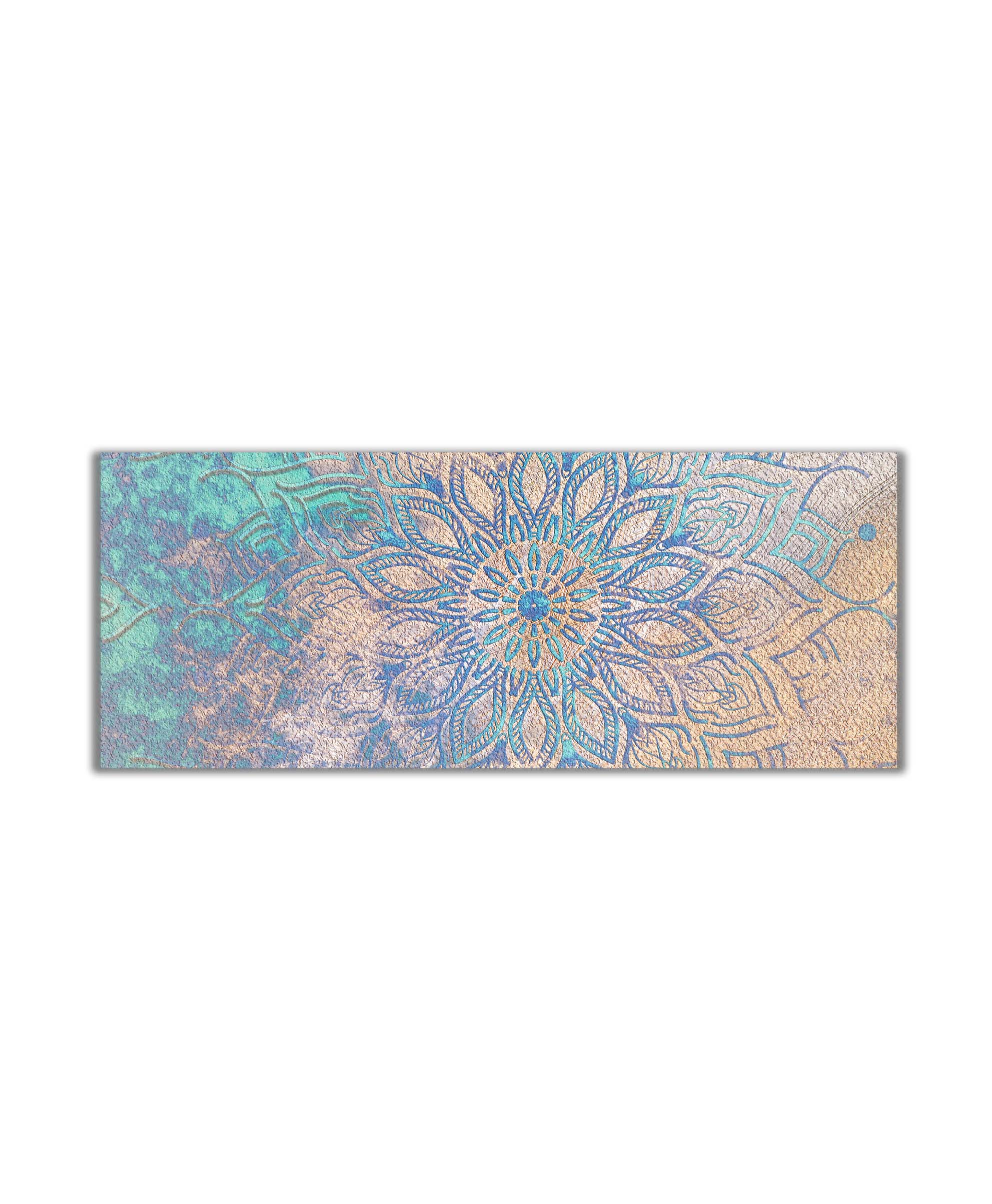 Obraz Modro-zlatá mandala 180x80  cm