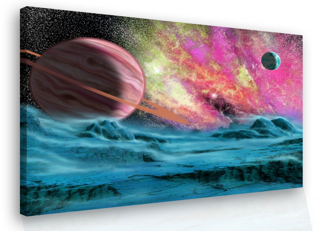 Obraz na stnu Vesmr 120x80  cm