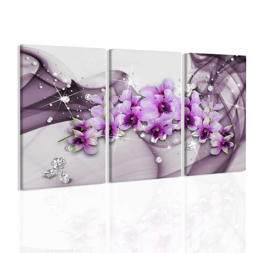 Obraz orchideje v rov vln 120x80  cm