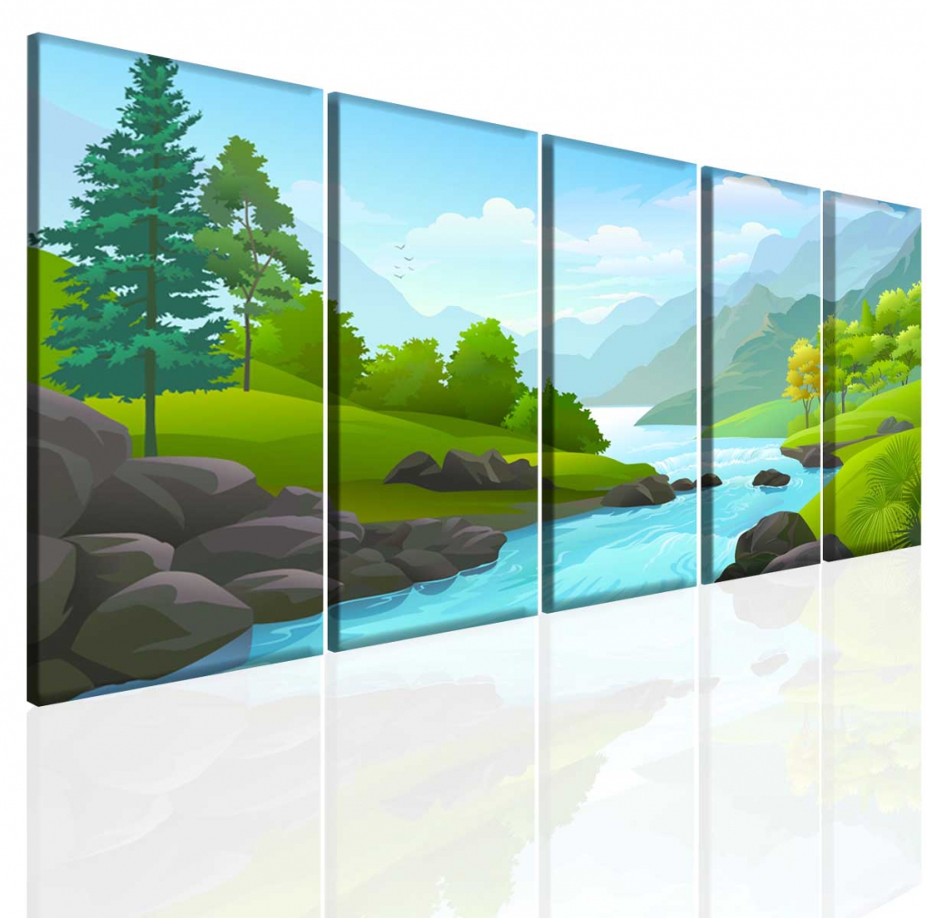 Obraz proda 150x70  cm, 5 dl