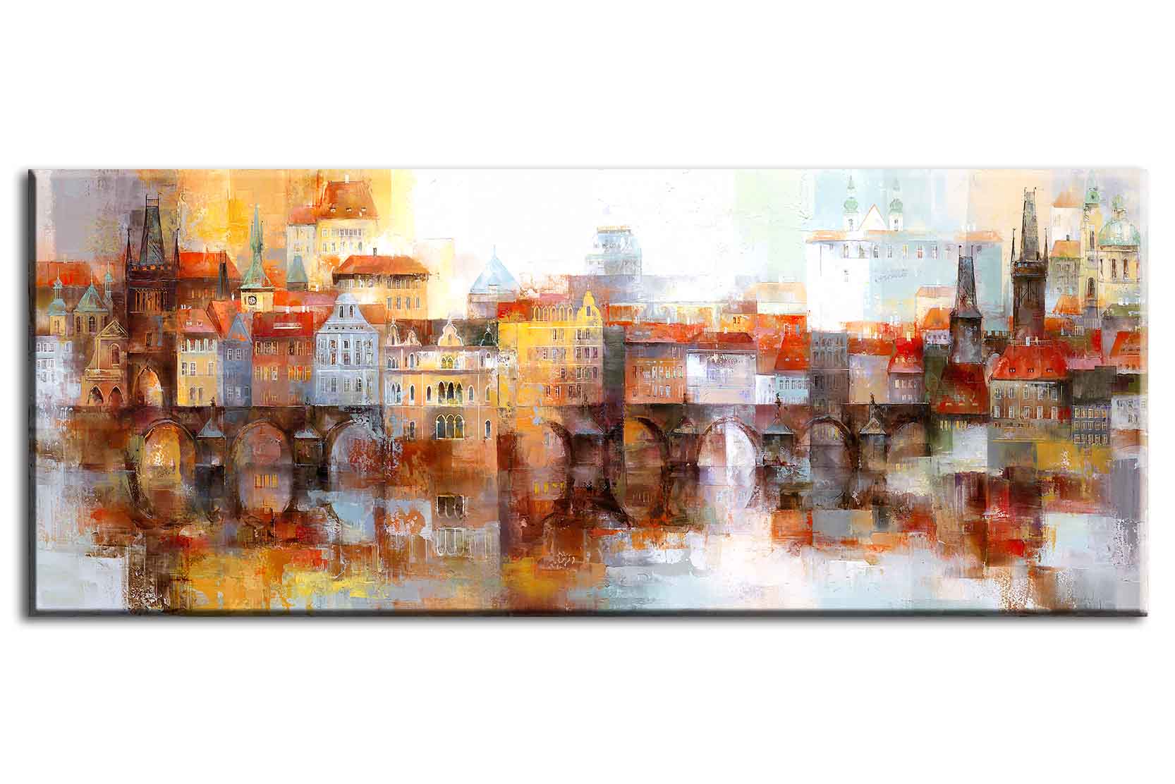 Obraz snov prask panorma - oranov 150x60  cm