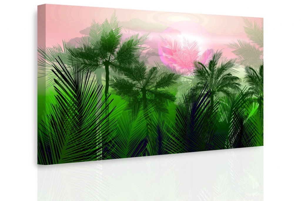 Obraz - Tajemn jungle III. 90x60  cm