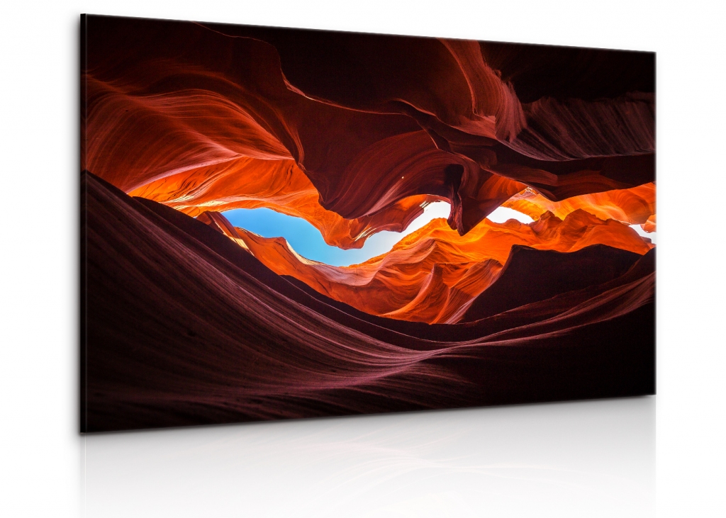 Obraz V zajet skly 120x80  cm
