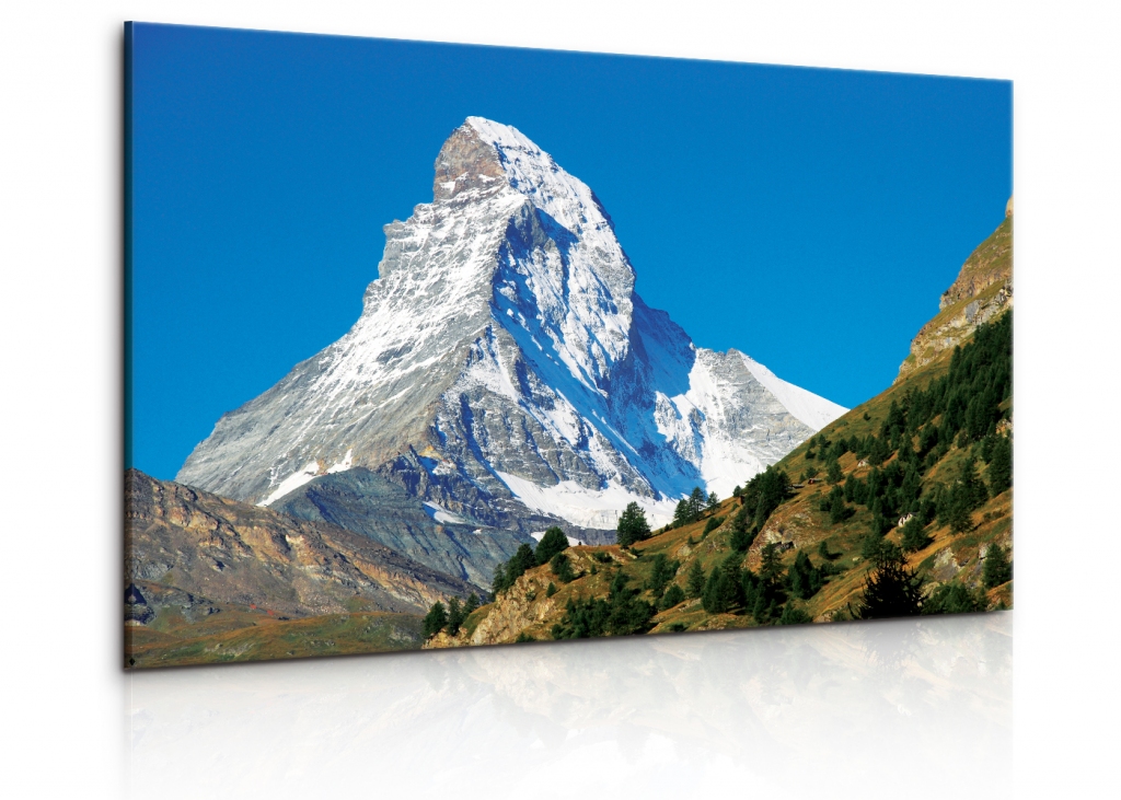 Obraz velikn Mont Blanck 90x60  cm