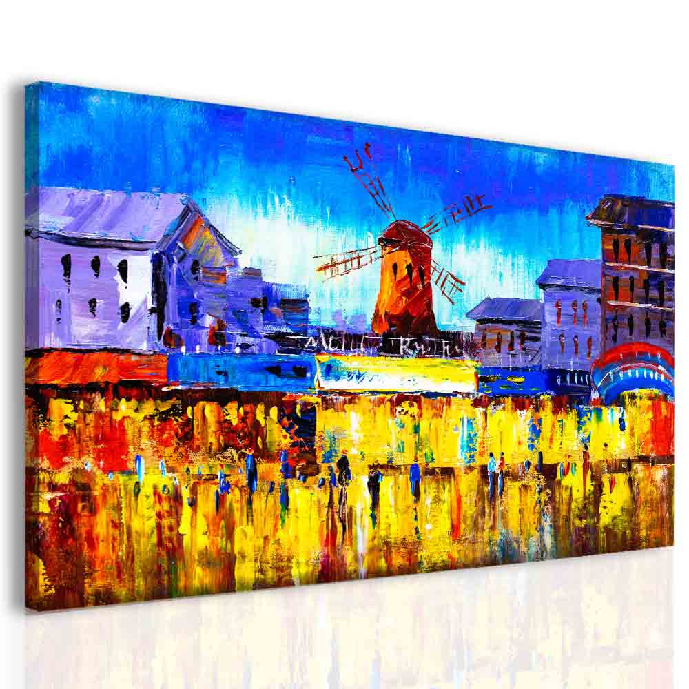 Obraz vtrn mln II 60x40  cm