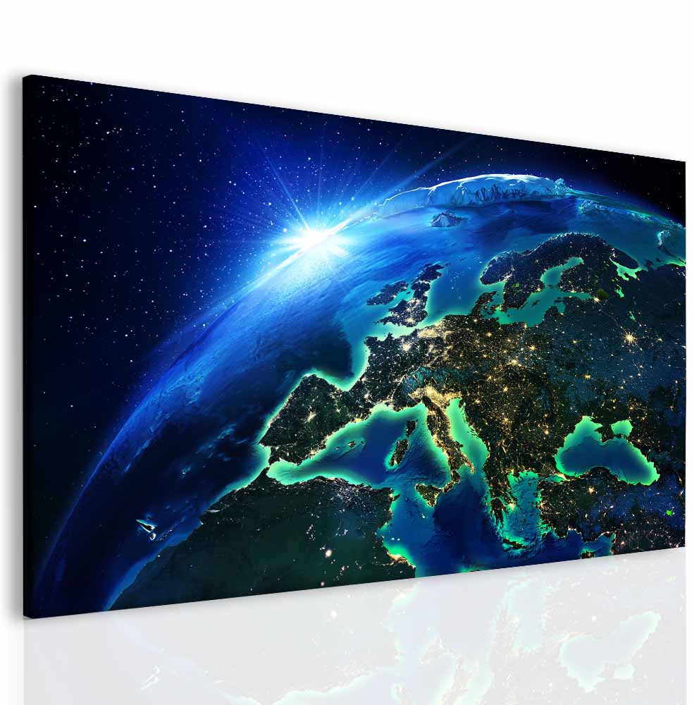 Obraz zem z vesmru 150x90  cm