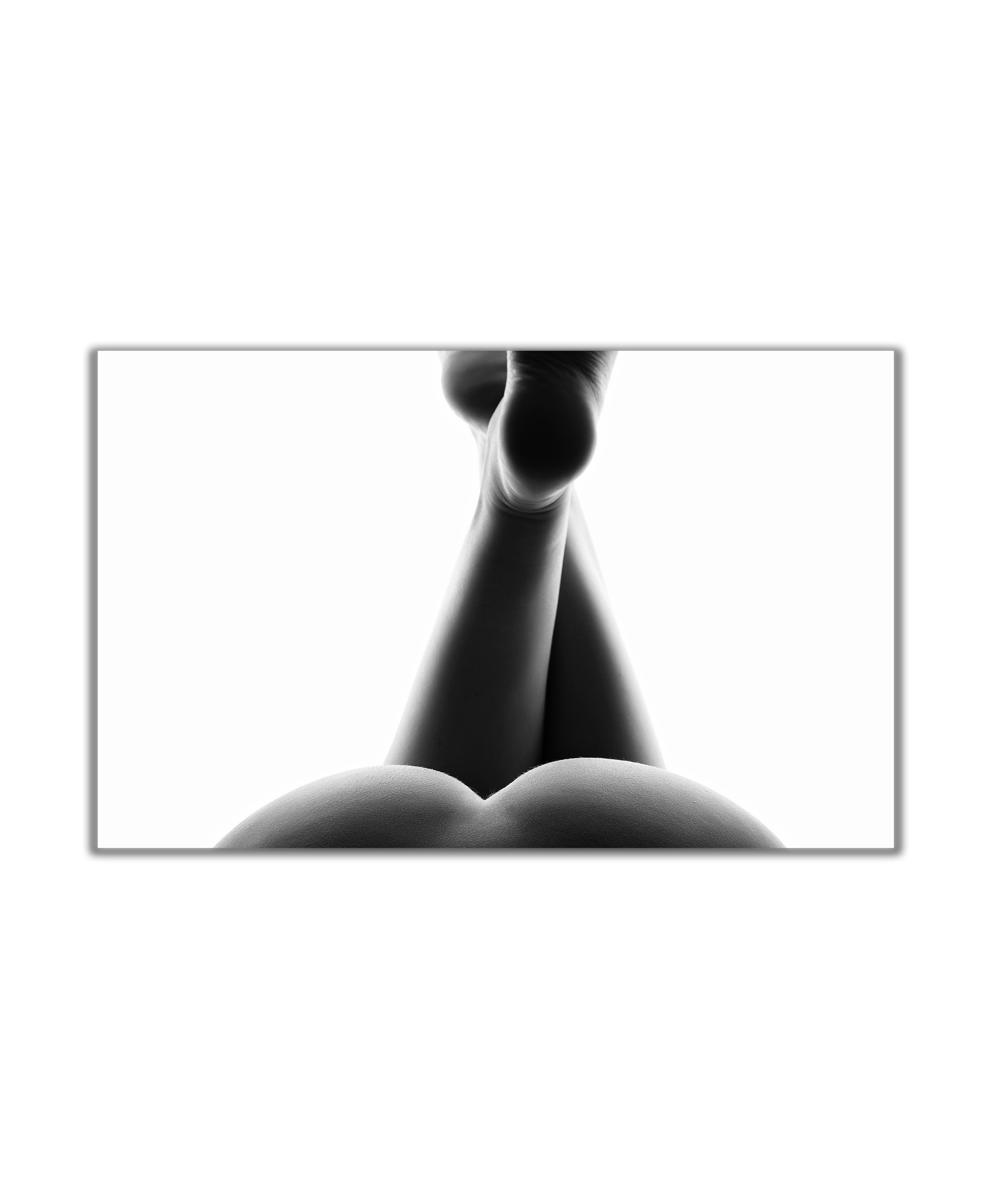 Obraz ensk tvary 50x30  cm