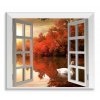 3D obraz Labu za oknem 100x80  cm