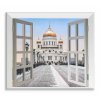 3D obraz Moskva za oknem 150x130  cm