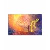 Abstraktní obraz andělská pomoc 150x75  cm, 5 dílů