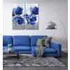tydln obraz modr mk 100x100  cm