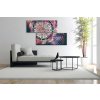 Dvoudln obraz mandala asu 100x60  cm, 2 dly