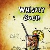 Obraz cedule Whiskey Sour 40x40  cm