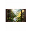 Obraz Fascinujc kaon za oknem 120x80  cm