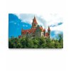 Obraz hrad Bouzov 120x80  cm