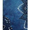 Obraz kouzelná mandala modrá 125x50  cm, 5 dílů
