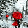 Obraz Lska v Londn 150x100  cm