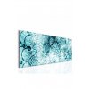 Obraz Ledové modrá mandala 100x60  cm