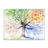 Obraz malovan strom ronch obdob 100x45  cm, 5 dl