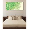 Obraz mandala green 150x70  cm