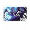 Obraz Modro-bl abstrakce 90x60  cm