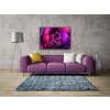 Obraz na stnu Rovo-fialov fantazie 120x80  cm