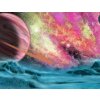 Obraz na stnu Vesmr 150x100  cm
