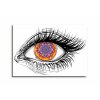 Obraz oko mandaly 90x60  cm