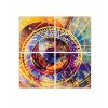 Obraz orloj abstrakce 90x60  cm