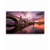 Obraz Prask most 140x35  cm, 4 dly