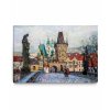 Obraz prochzka po Karlov most 60x40  cm