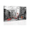 Obraz reprodukce New York červený 150x70  cm, 5 dílů