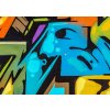 Obraz street art 60x40  cm