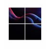 Obraz tajemstv tla ultra violet 90x60  cm, 3 dly