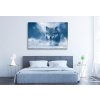 Obraz vlk v zim 60x90  cm