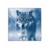 Obraz vlk v zim 100x45  cm
