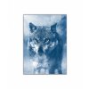 Obraz vlk v zim 100x45  cm