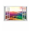 3D obraz Vhled do barevn krajiny 90x60  cm