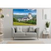 Obraz zmek Karltejn II 90x60  cm